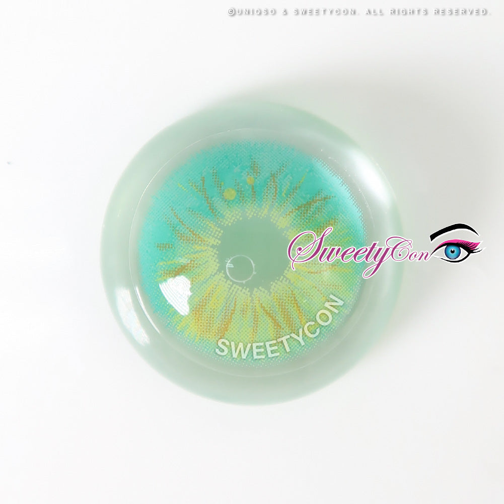Sweety Crazy Lollipop Green (1 lens/pack)-Colored Contacts-UNIQSO UK