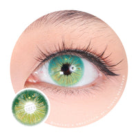 Sweety Crazy Lollipop Green (1 lens/pack)-Colored Contacts-UNIQSO UK