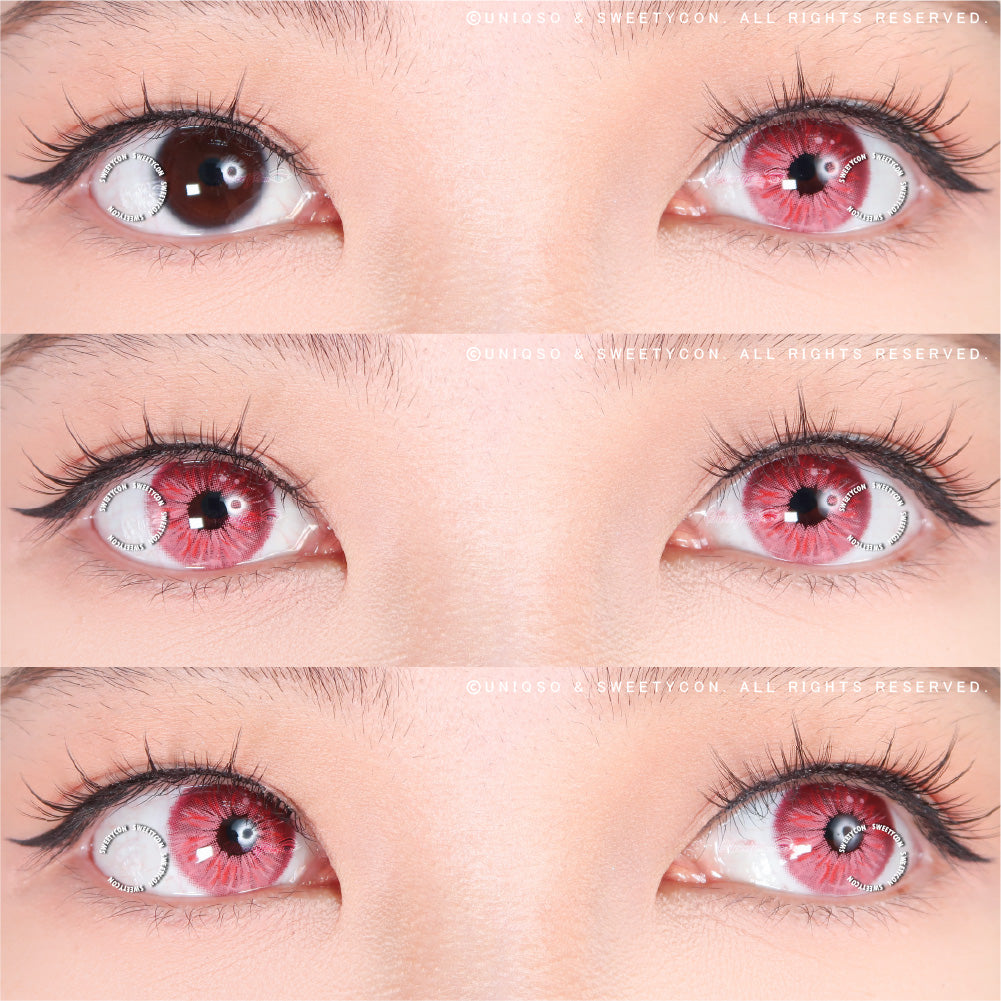 Sweety Crazy Lollipop Pink (1 lens/pack)-Colored Contacts-UNIQSO UK