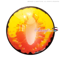 Sweety Crazy Mystery Orb Yellow (1 lens/pack)-Crazy Contacts-UNIQSO UK