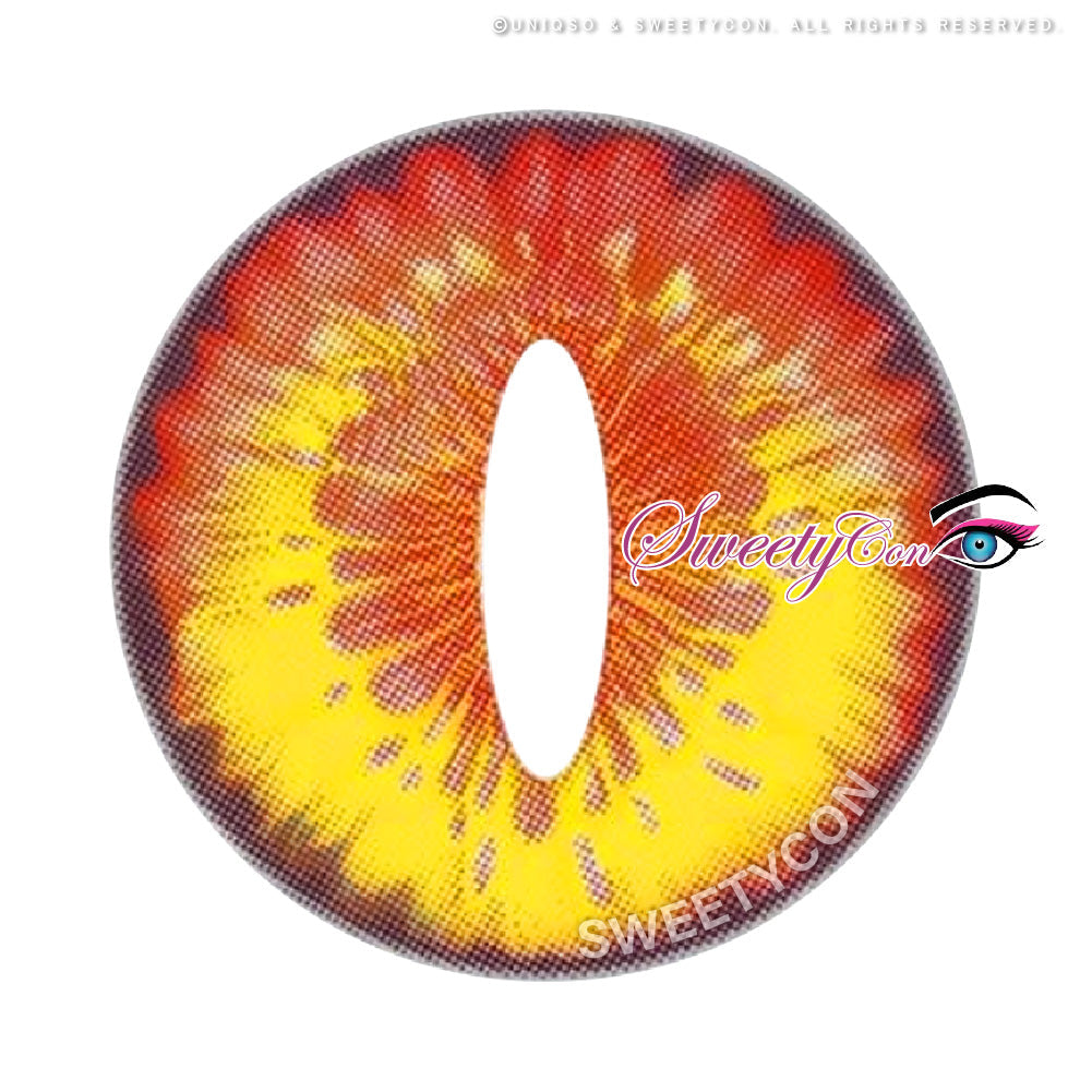 Sweety Crazy Mystery Orb Yellow (1 lens/pack)-Crazy Contacts-UNIQSO UK