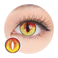 Sweety Crazy Mystery Orb Yellow (1 lens/pack)-Crazy Contacts-UNIQSO UK
