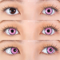Sweety Crazy Pink Zombie / Manson (1 lens/pack)-Crazy Contacts-UNIQSO UK