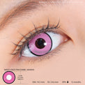 Sweety Crazy Pink Zombie / Manson (1 lens/pack)-Crazy Contacts-UNIQSO UK