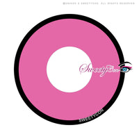 Sweety Crazy Pink Zombie / Manson (1 lens/pack)-Crazy Contacts-UNIQSO UK