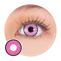 Sweety Crazy Pink Zombie / Manson (1 lens/pack)-Crazy Contacts-UNIQSO UK