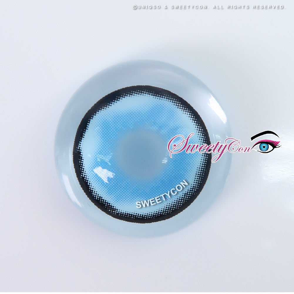 Sweety Crazy Platonic Blue (1 lens/pack)-Crazy Contacts-UNIQSO UK