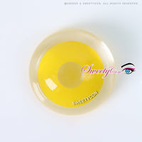 Sweety Crazy Pure Yellow (1 lens/pack)-Crazy Contacts-UNIQSO UK