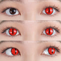 Sweety Crazy Red Demon Eye / Cat Eye (1 lens/pack)-Crazy Contacts-UNIQSO UK