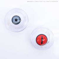 Sweety Crazy Red Demon Eye / Cat Eye (1 lens/pack)-Crazy Contacts-UNIQSO UK