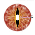 Sweety Crazy Red Demon Eye / Cat Eye (New) (1 lens/pack)-Crazy Contacts-UNIQSO UK