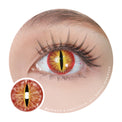 Sweety Crazy Red Demon Eye / Cat Eye (New) (1 lens/pack)-Crazy Contacts-UNIQSO UK