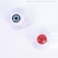 Sweety Crazy Red Screen/ Mesh II (1 lens/pack)-Crazy Contacts-UNIQSO UK