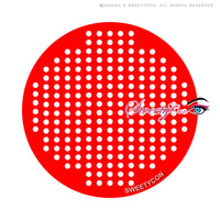Sweety Crazy Red Screen/ Mesh II (1 lens/pack)-Crazy Contacts-UNIQSO UK