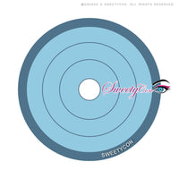Sweety Crazy Rings Blue (1 lens/pack)-Crazy Contacts-UNIQSO UK