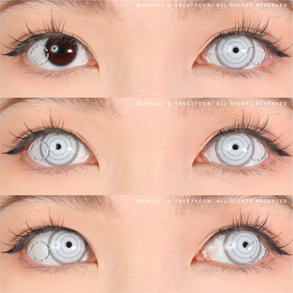 Sweety Crazy Rings Grey (1 lens/pack)-Crazy Contacts-UNIQSO UK
