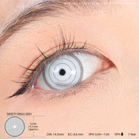 Sweety Crazy Rings Grey (1 lens/pack)-Crazy Contacts-UNIQSO UK
