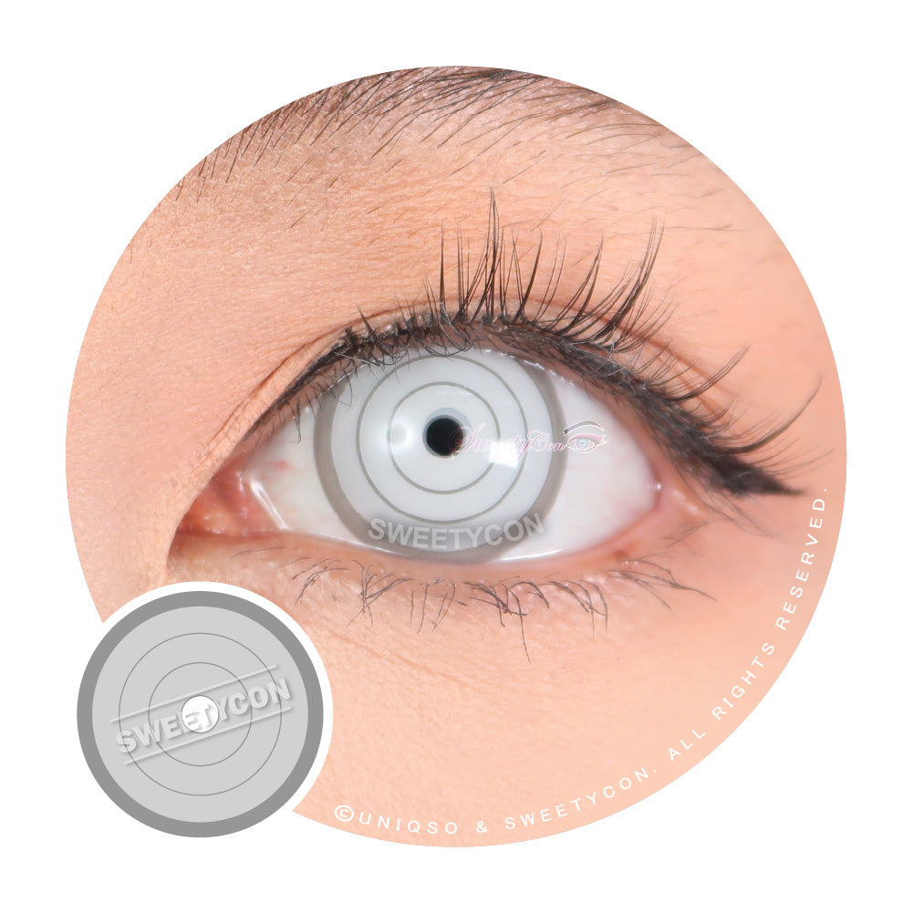 Sweety Crazy Rings Grey (1 lens/pack)-Crazy Contacts-UNIQSO UK