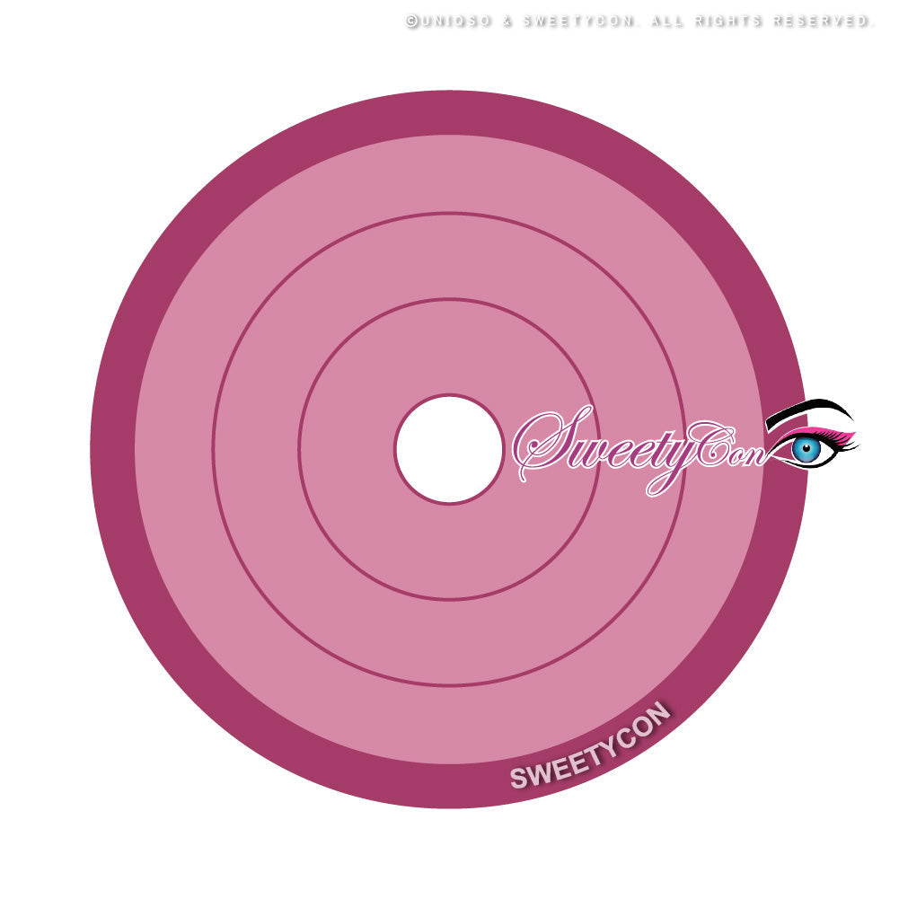 Sweety Crazy Rings Pink (1 lens/pack)-Crazy Contacts-UNIQSO UK