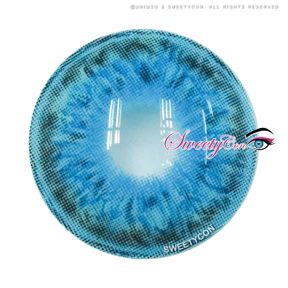 Sweety Crazy Scarlet Witch Blue (1 lens/pack)-Crazy Contacts-UNIQSO UK