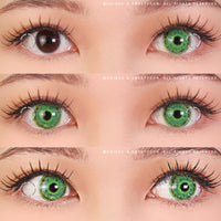 Sweety Crazy Scarlet Witch Green (1 lens/pack)-Crazy Contacts-UNIQSO UK
