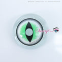 Sweety Crazy Sexy Cat Eye Green (1 lens/pack)-Crazy Contacts-UNIQSO UK