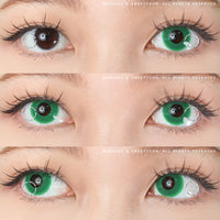 Sweety Crazy Solid Dark Green (1 lens/pack)-Crazy Contacts-UNIQSO UK