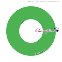 Sweety Crazy Solid Dark Green (1 lens/pack)-Crazy Contacts-UNIQSO UK