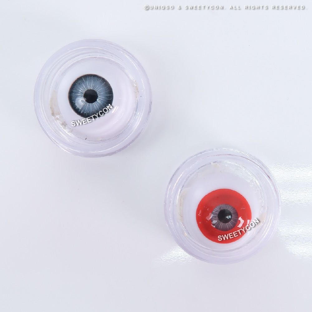 Sweety Crazy Solid Red (1 lens/pack)-Crazy Contacts-UNIQSO UK