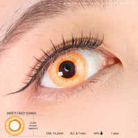 Sweety Crazy Sunrise (1 lens/pack)-Crazy Contacts-UNIQSO UK