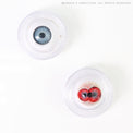 Sweety Crazy Twin Hex Red (1 lens/pack)-Crazy Contacts-UNIQSO UK