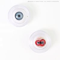 Sweety Crazy Twin Hex Red (1 lens/pack)-Crazy Contacts-UNIQSO UK
