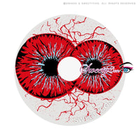 Sweety Crazy Twin Hex Red (1 lens/pack)-Crazy Contacts-UNIQSO UK