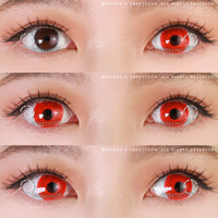 Sweety Crazy UV Glow Red (1 lens/pack)-UV Contacts-UNIQSO UK