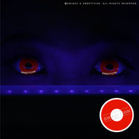 Sweety Crazy UV Glow Red (1 lens/pack)-UV Contacts-UNIQSO UK