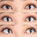Sweety Crazy UV White Cat (1 lens/pack)-Crazy Contacts-UNIQSO UK