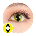 Sweety Crazy UV Yellow Cat (1 lens/pack)-Crazy Contacts-UNIQSO UK