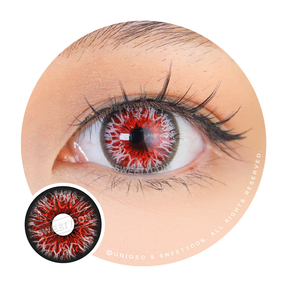 Sweety Crazy Vampire Dracula (1 lens/pack)-Crazy Contacts-UNIQSO UK