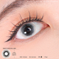 Sweety Crazy Void Doll Grey (1 lens/pack)-Crazy Contacts-UNIQSO UK