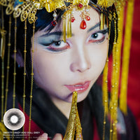 Sweety Crazy Void Doll Grey (1 lens/pack)-Crazy Contacts-UNIQSO UK
