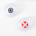 Sweety Crazy White Cross Red Eye (1 lens/pack)-Crazy Contacts-UNIQSO UK