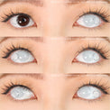 Sweety Crazy White Mesh - 1 Day Disposable (1 lens/pack)-Crazy Contacts-UNIQSO UK