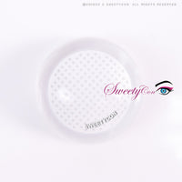 Sweety Crazy White Mesh - 1 Day Disposable (1 lens/pack)-Crazy Contacts-UNIQSO UK