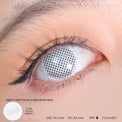 Sweety Crazy White Screen/White Mesh (1 lens/pack)-Crazy Contacts-UNIQSO UK