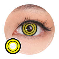 Sweety Crazy Yellow Rings V3 (1 lens/pack)-Crazy Contacts-UNIQSO UK