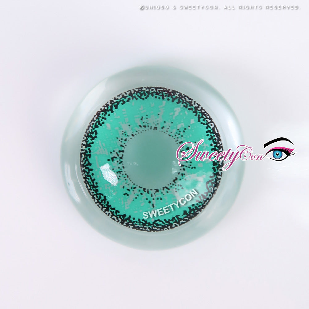 Sweety Crazy Zombie Green (1 lens/pack)-Crazy Contacts-UNIQSO UK