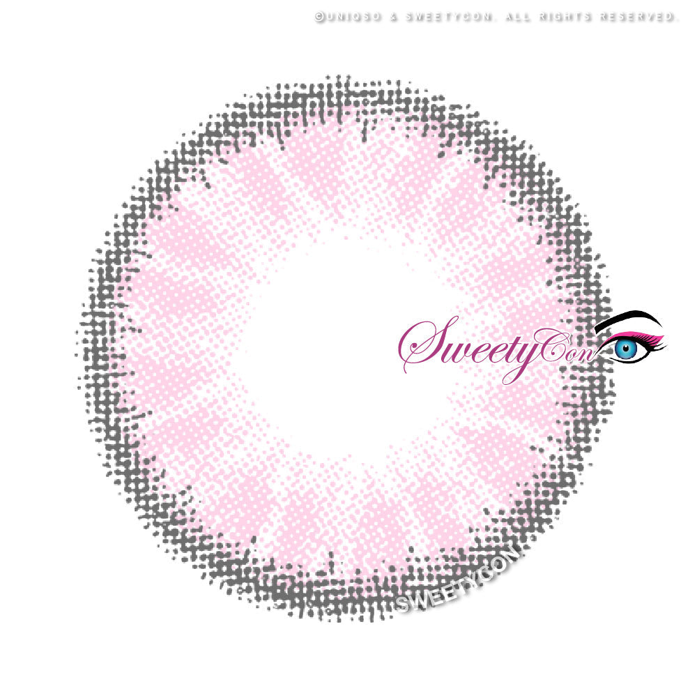 Sweety Crystal Pink (1 lens/pack)-Colored Contacts-UNIQSO UK