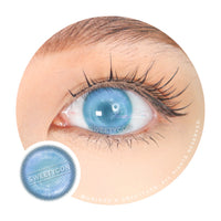 Sweety Delulu Blue (1 lens/pack)-Colored Contacts-UNIQSO UK