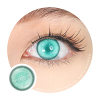 Sweety Delulu Green (1 lens/pack)-Colored Contacts-UNIQSO UK