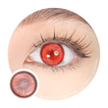Sweety Delulu Red (1 lens/pack)-Colored Contacts-UNIQSO UK